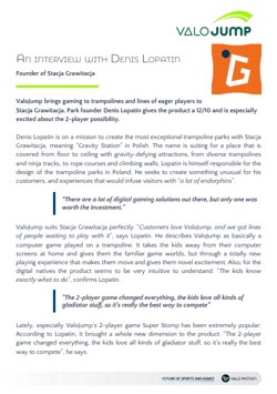 Case study about ValoJump and Super Stomp Case study about ValoJump and Super Stomp